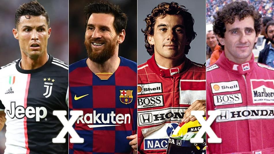 Messi x CR7, Senna x Prost, Muhammad Ali x Frazier… L! mostra as maiores rivalidades da história do esporte