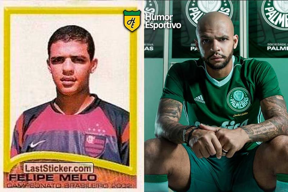 Muitas mudanças? Veja o antes e depois de veteranos do futebol brasileiro