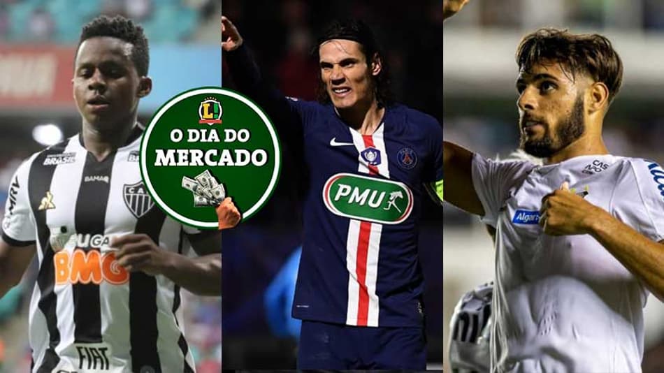 O dia do mercado: O futuro de Cazares no Galo, o desejo de Cavani e a renovação de um Menino da Vila