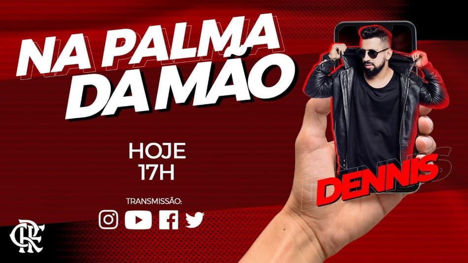 Dennis DJ é a atração musical na FlaTV nesta sexta-feira