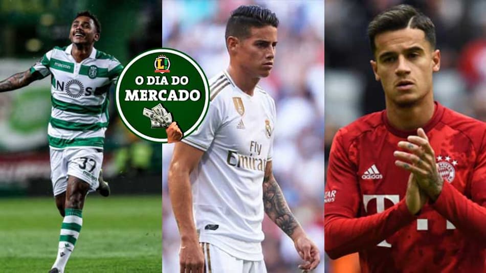 O dia do mercado: Wendel pode ser negociado, James vira moeda de troca e empresário revela desejo de Coutinho