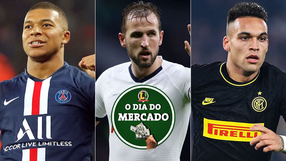 A manhã do mercado: Gigante europeu se aproxima de Mbappé, preço de Kane definido e futuro de Lautaro Martínez