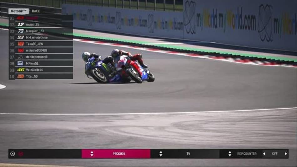 Bagnaia segura Viñales e vence prova virtual da MotoGP na Áustria