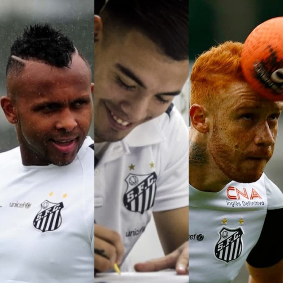 Veja por onde andam 20 reforços do Santos que talvez você nem lembre