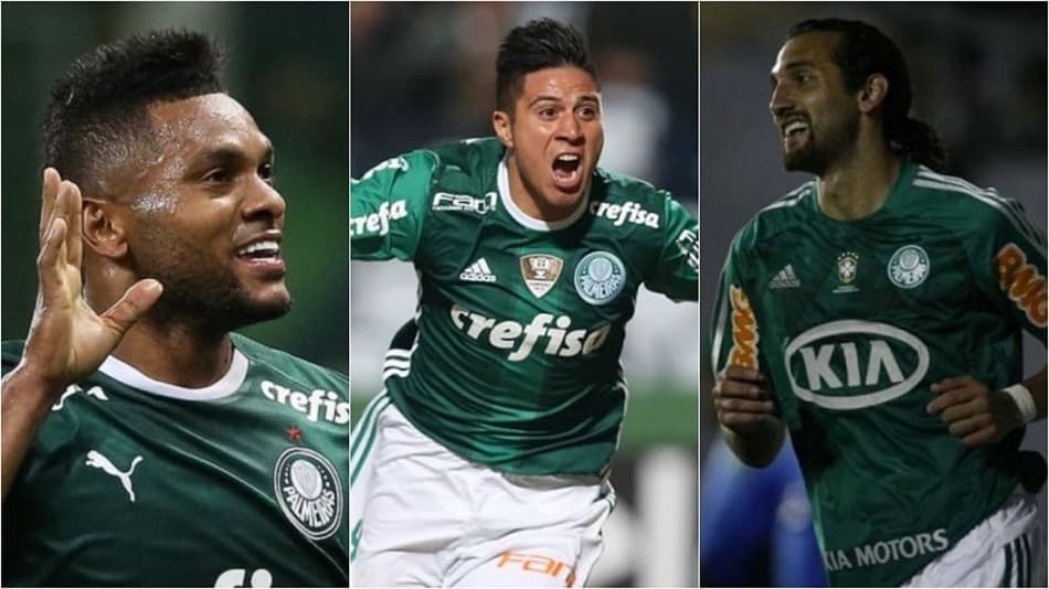 Saiba quem são os estrangeiros com mais gols pelo Palmeiras desde 2010