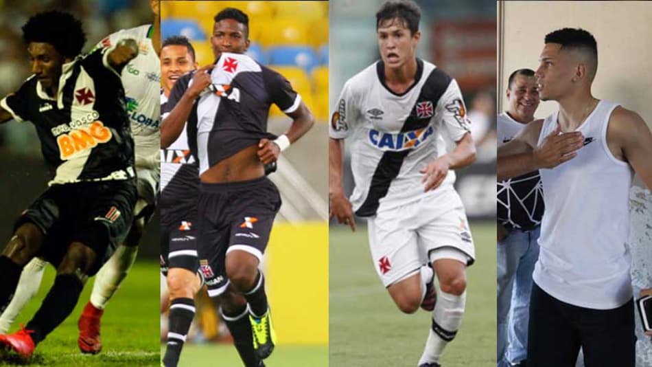 Lembra de todos? Confira as revelações do Vasco dos últimos dez anos