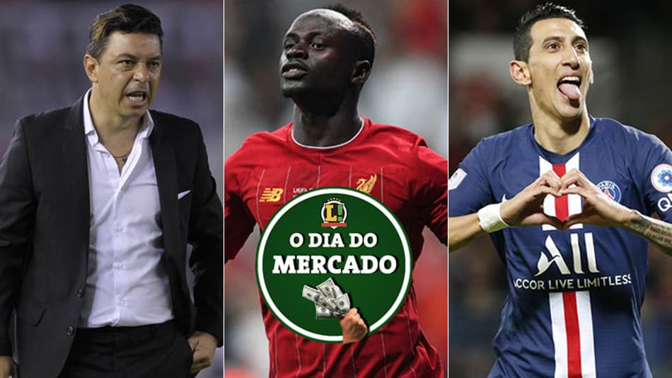 A manhã do mercado: Futuro de Gallardo no River, Mané na mira do Real Madrid, possível retorno de Di Maria…