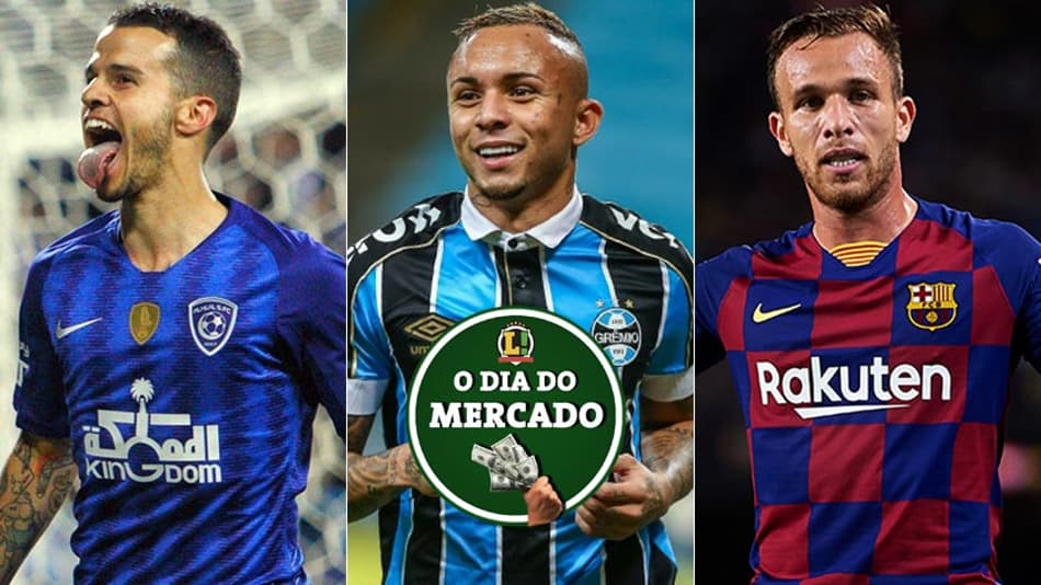 Manhã do Mercado: Clube do Rio descarta italiano, Cebolinha cobiçado, Arthur pode sair do Barça…