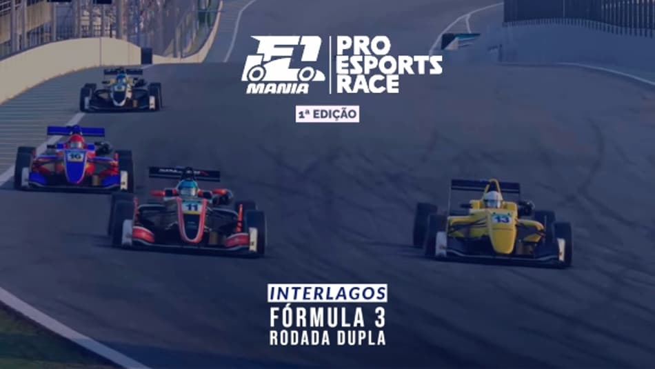 AO VIVO: acompanhe o grid estrelado da 'F1Mania Pro eSports Race' em ação na pista de Interlagos