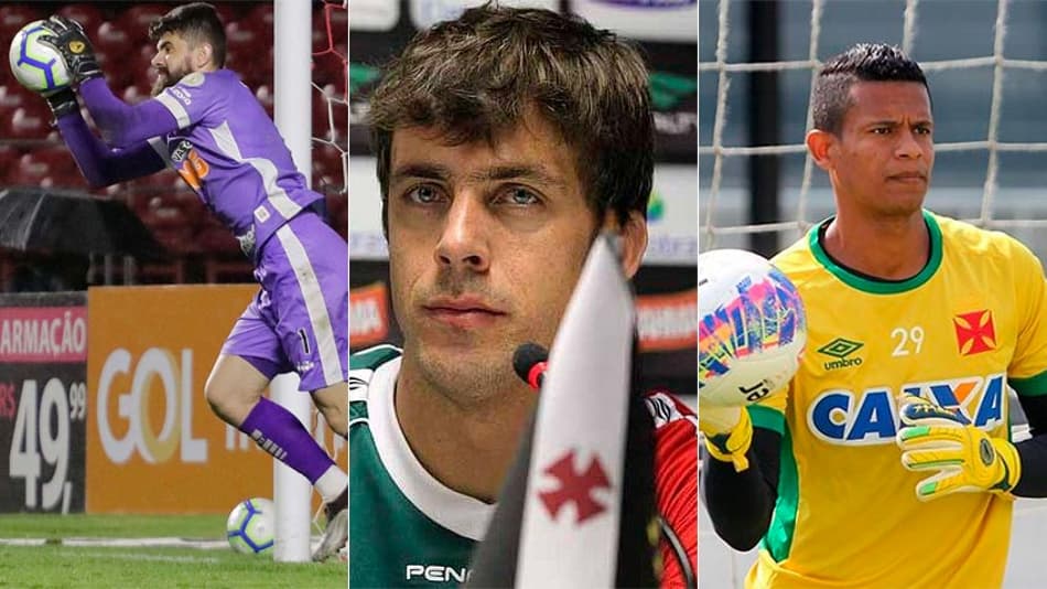 Você lembra de todos os goleiros que jogaram pelo Vasco na década?