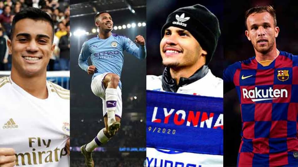Veja o balanço de promessas do futebol brasileiro que foram para a Europa