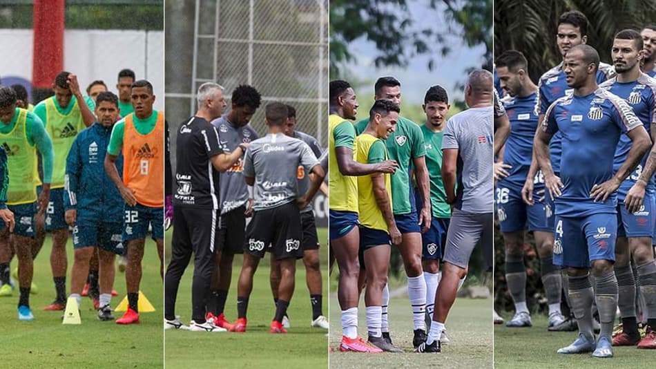 Montagem - Treinos RJ e SP