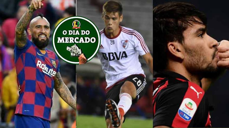 O dia do mercado: Gigante europeu de olho em Vidal, possível troca entre City e River Plate e o destino de Lucas Paquetá