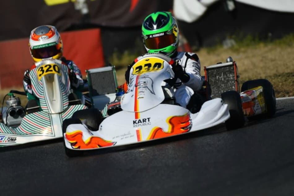 Matheus Ferreira retoma treinos de kart e acelera em Desafio Virtual das Estrelas