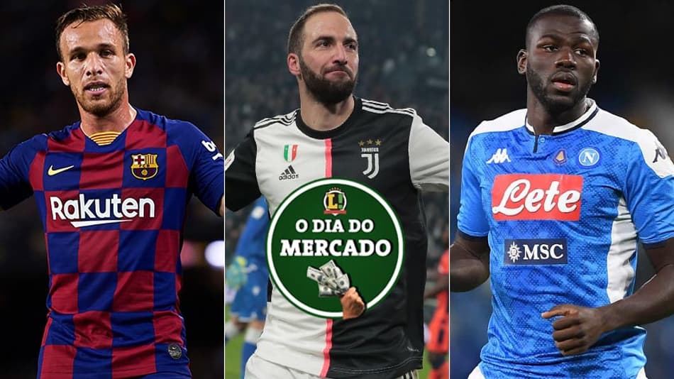 Manhã do Mercado: Arthur pode virar moeda de troca, Higuaín define o seu futuro, Real busca zagueiro…