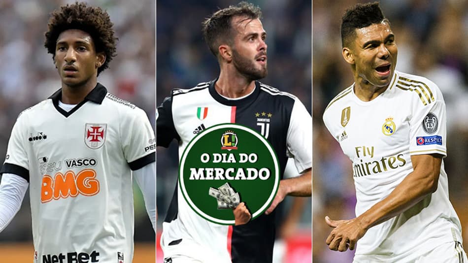 Manhã do Mercado: Talles Magno cobiçado na Europa, Pjanic perto de sair da Juve, Casemiro define futuro…