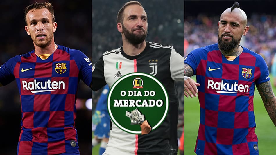 O dia do mercado: Italianos sonham com Arthur, Higuaín pode voltar à Argentina e novidades sobre o futuro de Vidal