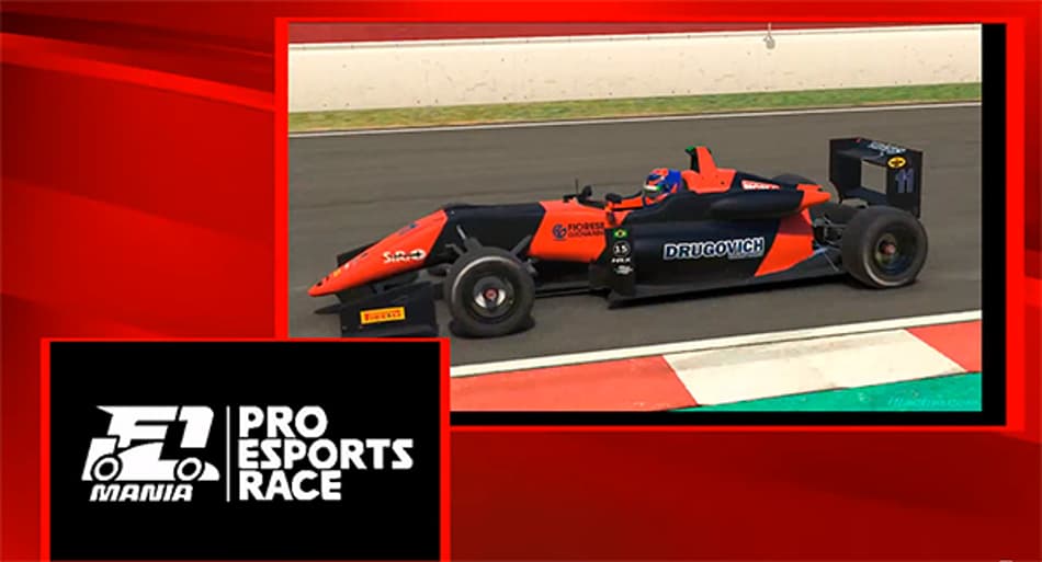 F1Mania Pro eSports: campeão da 1ª edição, Drugovich mantém boa performance em Barcelona