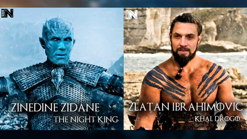E se os boleiros fossem personagens de Game of Thrones?