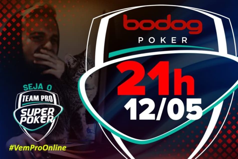É hoje! Bodog hospeda na terça (12) o 3º torneio do SuperPoker Team Pro