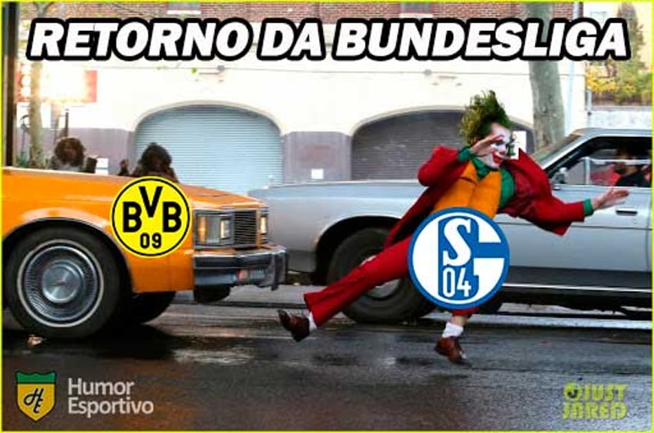 Retorno do futebol e goleada do Borussia Dortmund geram memes na web