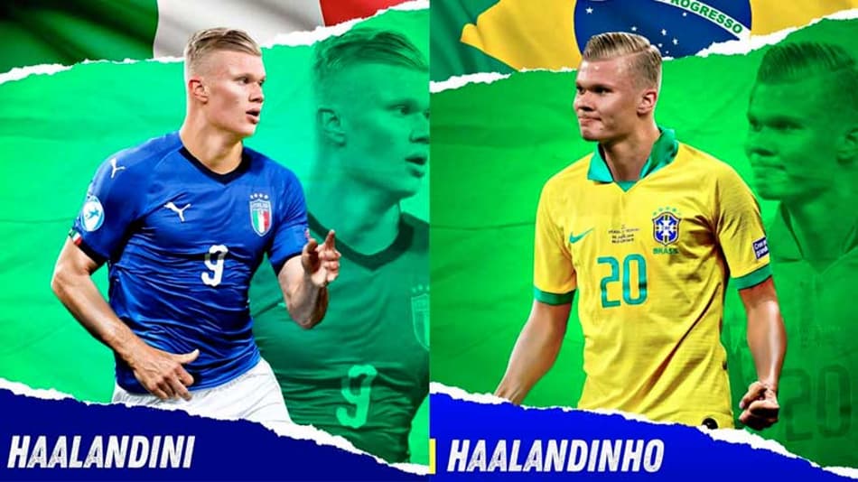E se o fenômeno Haaland tivesse nascido em outros países? Veja!