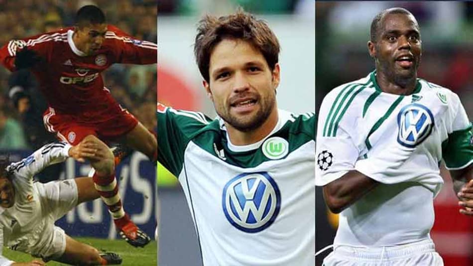 Élber, Diego, Grafite… Confira os brasileiros com mais gols na história da Bundesliga