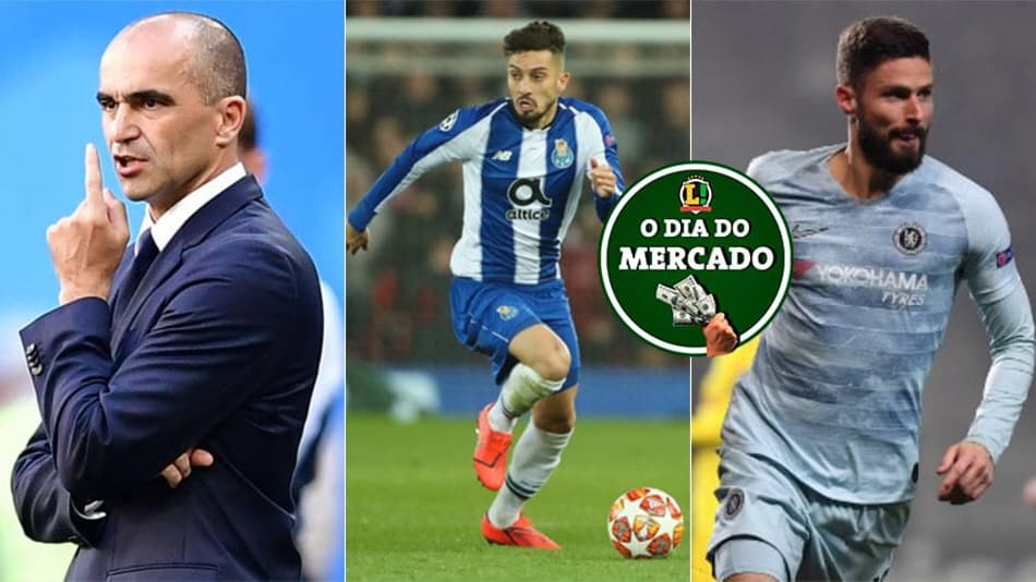 O dia do mercado: Bélgica garante treinador para Copa de 2022, PSG busca lateral brasileiro, Giroud define futuro…