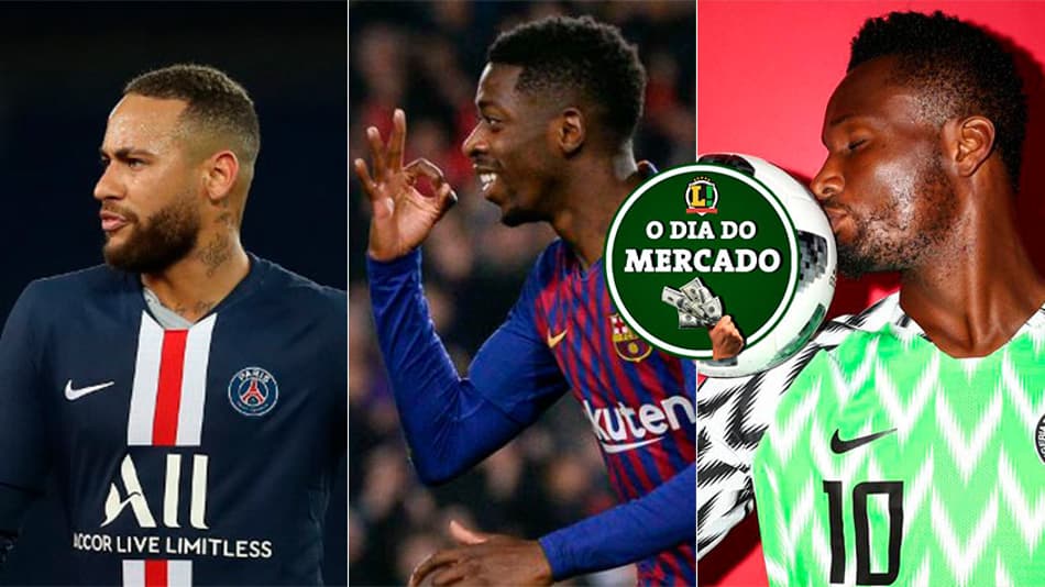 O dia do mercado: Dembélé em troca por Neymar e Botafogo ‘congelado’