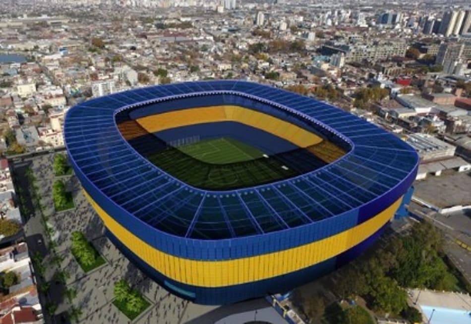 Boca Juniors apresenta projeto de reforma da La Bombonera