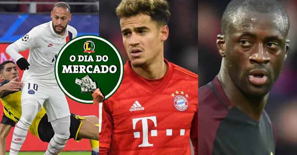 O dia do mercado: Barcelona pode ter Neymar em troca, mais um na briga por Coutinho e Yaya gera polêmica no Vasco
