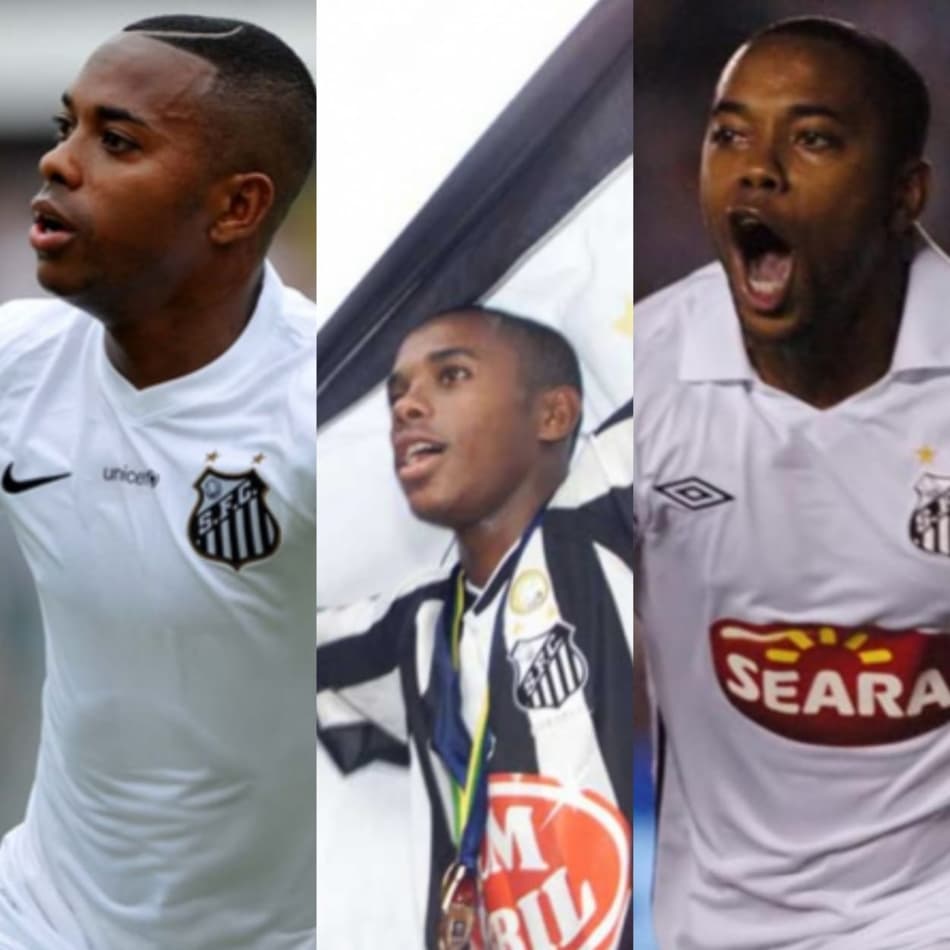 E o Robinho? Enquanto o futuro do atacante segue indefinido, relembre sete momentos marcantes do jogador pelo Santos