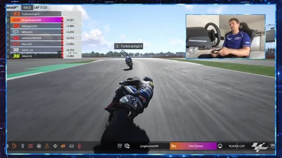 Lorenzo se recupera de queda na primeira volta e vence o GP britânico virtual da MotoGP