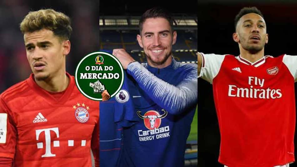 O dia do mercado: Ingleses de olho em Coutinho, possível troca entre Juventus e Chelsea e o destino de Aubameyang