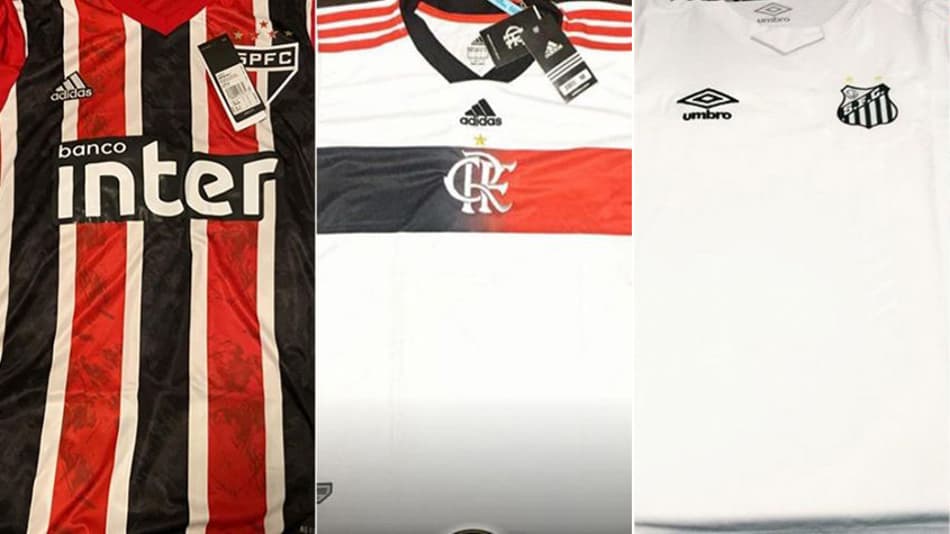 De manto novo! Veja as novas camisas dos clubes brasileiros pós-pandemia