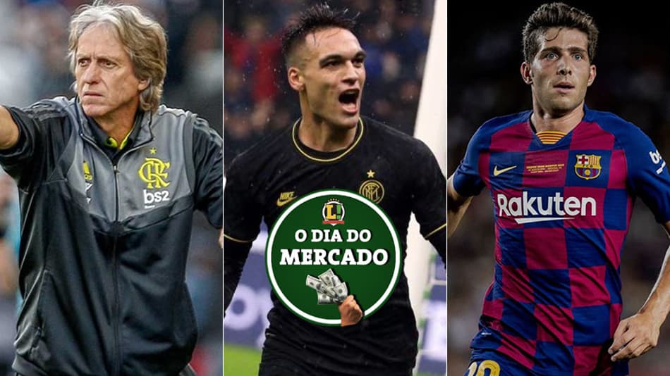 Manhã do Mercado: Jorge Jesus fica no Brasil, novela Lautaro perto do fim, Sergi Roberto pode ir para a Inglaterra…