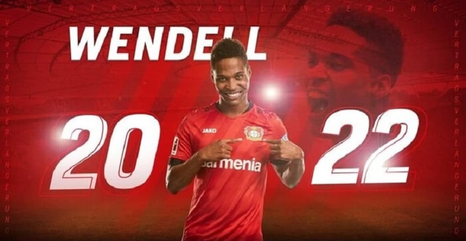 Wendell prolonga contrato no Bayer Leverkusen até 2022