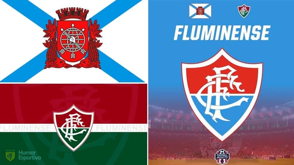 E se os escudos dos clubes ganhassem as cores da bandeira da cidade?