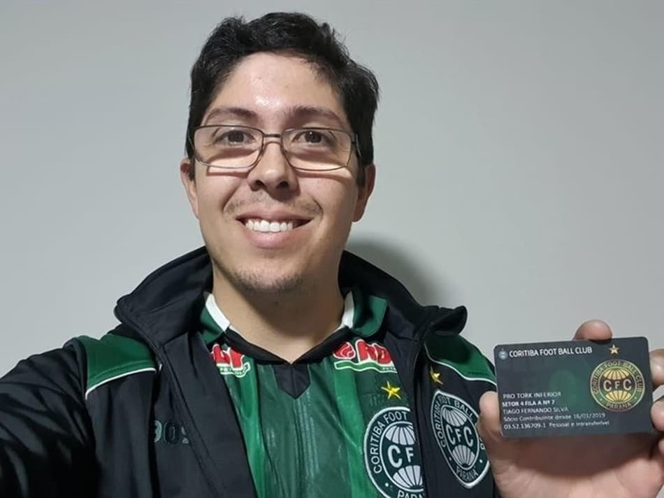Torcedor do Coritiba paga mensalidades adiantadas de sócio até o fim de 2022