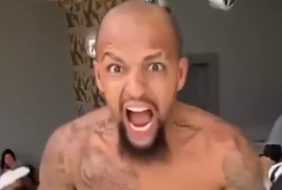 VÍDEO: Estilo Tyson! Felipe Melo se empolga com treinamento de boxe