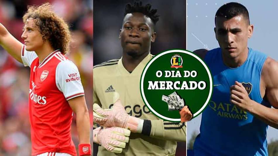 O dia do mercado: David Luiz de saída do Arsenal, Chelsea busca novo goleiro, Galo próximo de zagueiro do Boca…
