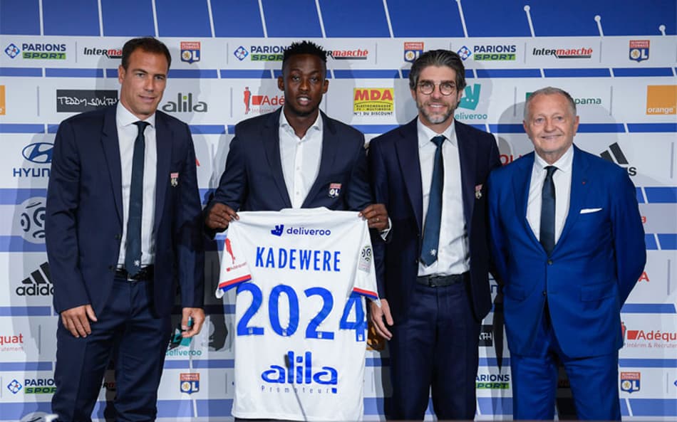 Atacante Tino Kadewere é apresentado pelo Olympique Lyon