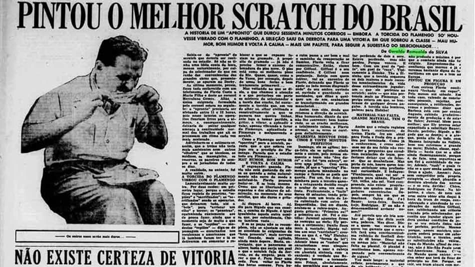 Maracanã 70 anos: como o apoio da torcida do Flamengo desagradou o técnico do Brasil na véspera da Copa