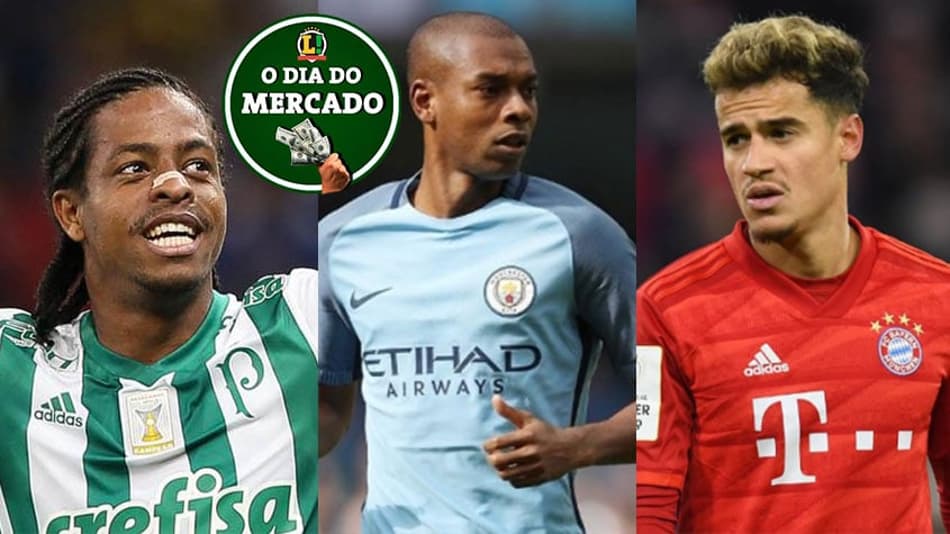 Dia do Mercado: Futuro de Keno, Fernandinho quer voltar ao Brasil, Coutinho na Premier League…