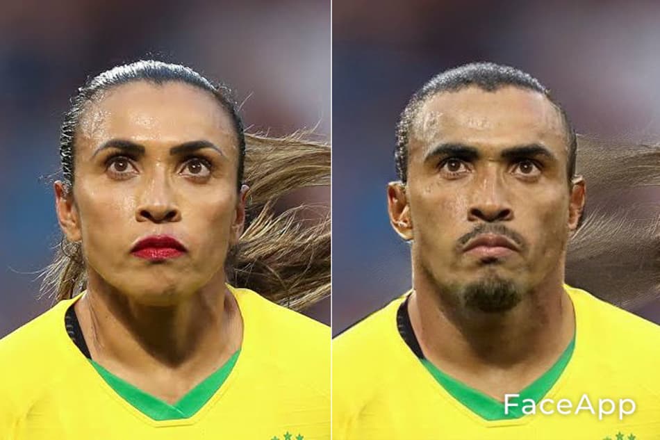 Febre na web: Veja as versões masculinas de algumas grandes atletas do esporte