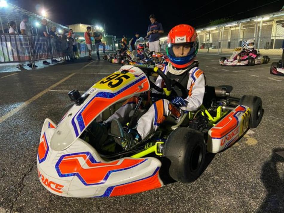 Campeão brasileiro de kart, Enzo Vidmontiene vence na Orlando Cup e retoma liderança nos EUA