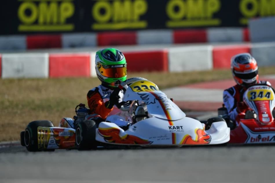 Matheus Ferreira foca preparação para estreia no Europeu de Kart