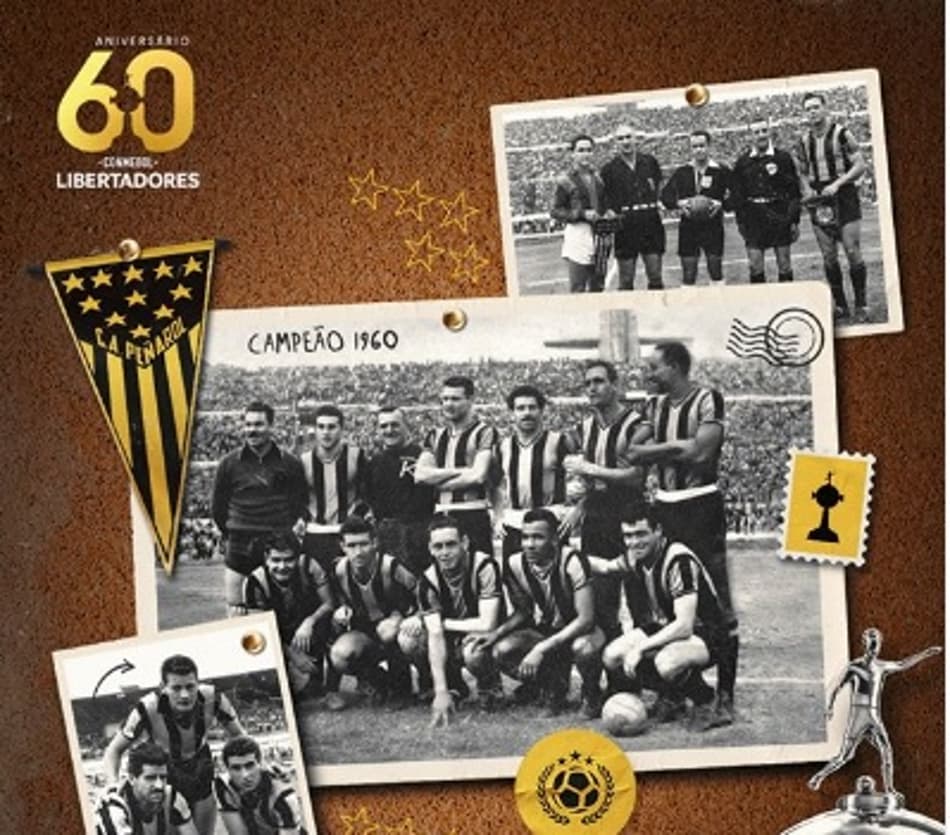 Primeira final da Libertadores completa 60 anos; Confira