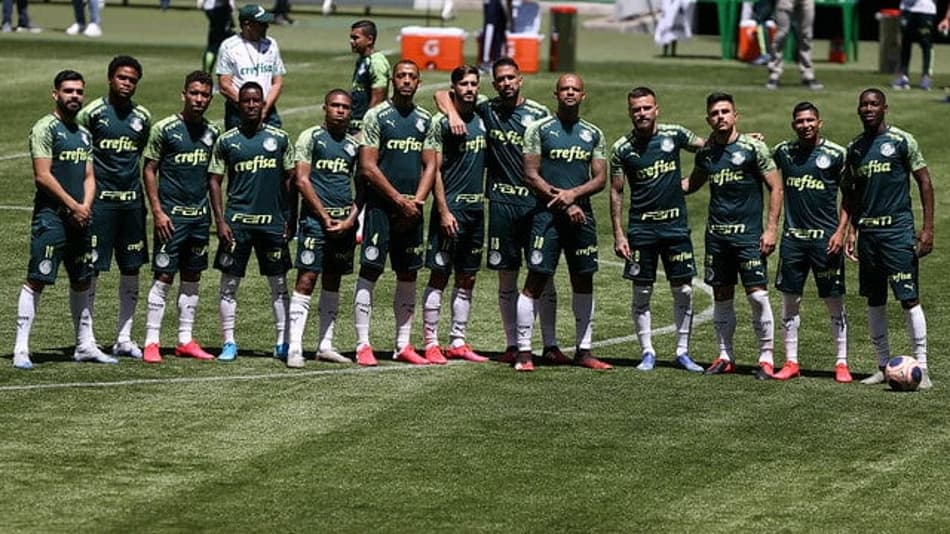 Veja como seria a escalação do Palmeiras se o Dérbi pelo Brasileirão fosse neste domingo
