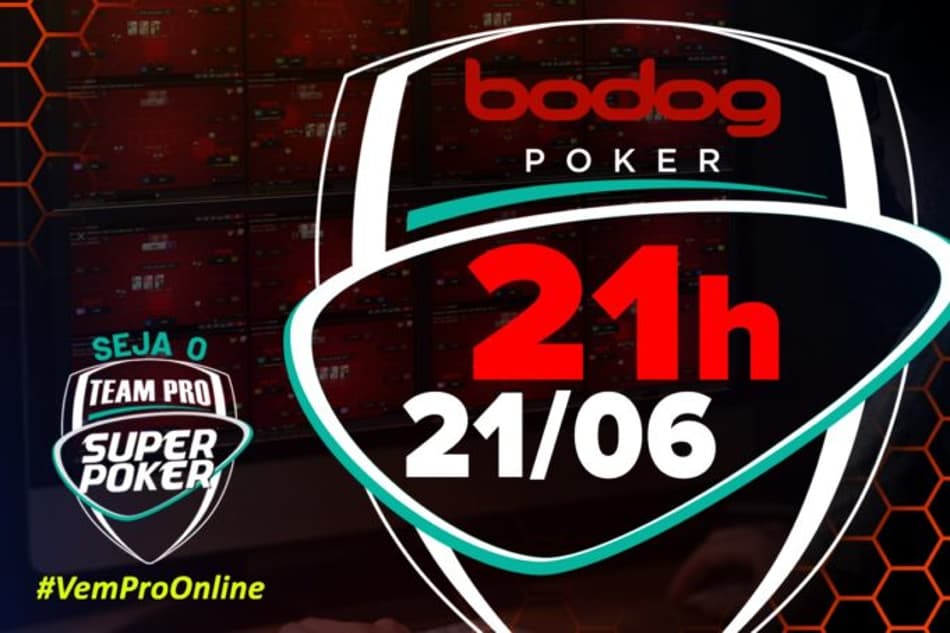 Bodog recebe hoje (21) a última etapa de junho do SuperPoker Team Pro